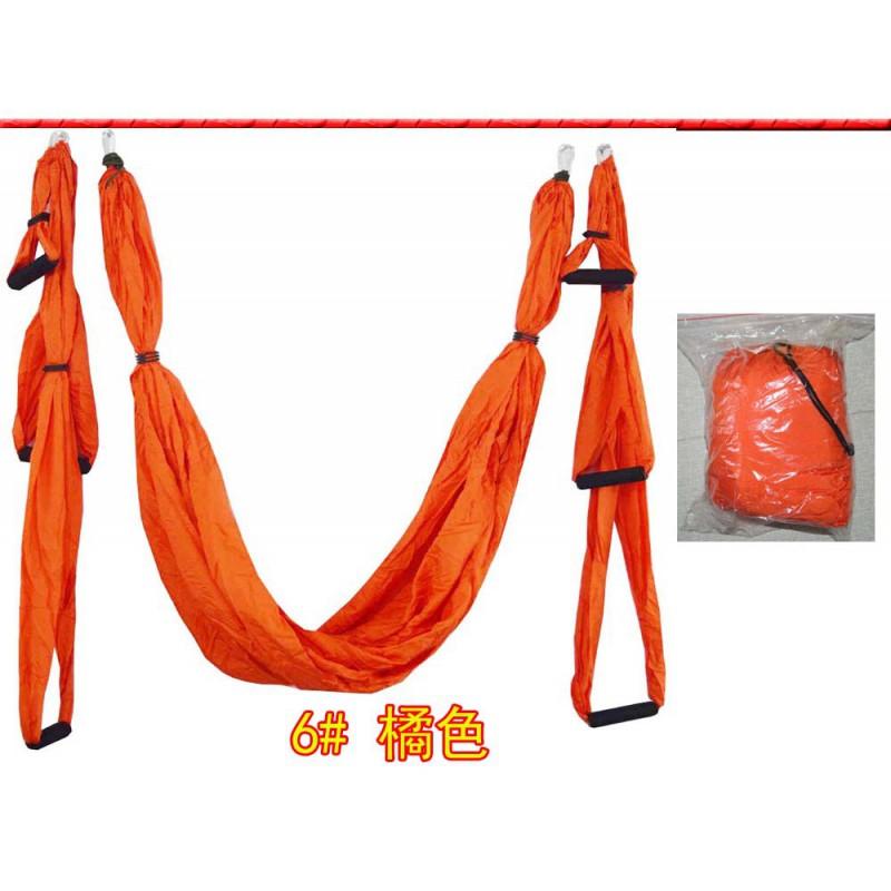 Aerial Yoga Hammock With Locking Carabiners Nylon Anti-Slip Suspension Strap Inversion Therapy Fitness Training