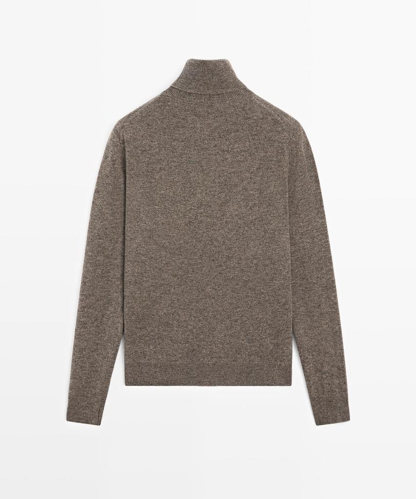 Masimodutti Wool Blend Turtleneck Sweater