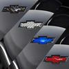 Rvdn6 Carbon Fiber for Chevrolet Malibu Cruze Equinox Impala Traverse Lacetti Captiva Sail Car Steering Wheel Center Sticker 4.6x1.6cm