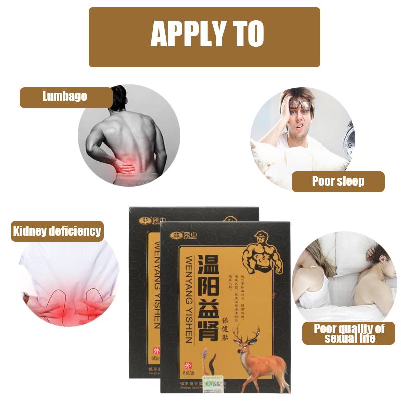 Male Body Care Yang Kidney Warming And Navel Patch To Relieving Prostate Discomfort