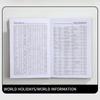 12 Months 2025 Schedule Planner Notepad To Do List Efficiency Plan Notebook  Business