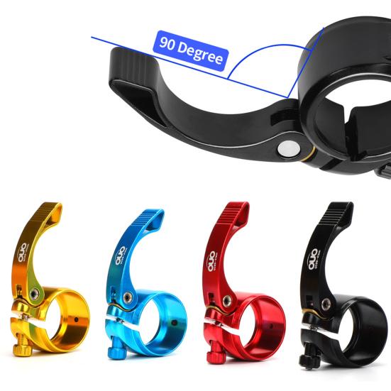 Bike Seat Clamp High Strength Universal Installation Lightweight Design Strong And Sturdy Convenient Anti-rust Aluminum Alloy 40mm/41mm Brushed