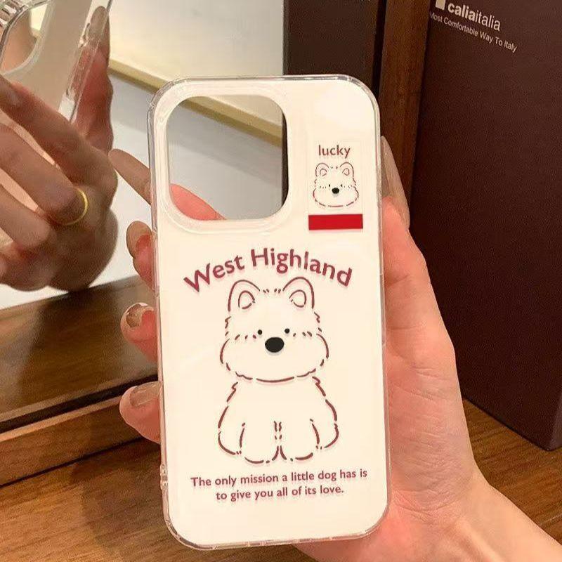 For Feather Cloth Phone Case Material Double Layer IMD Phone Case for Apple Phone Case Soft Rubber IMD Double Layer Case Simple