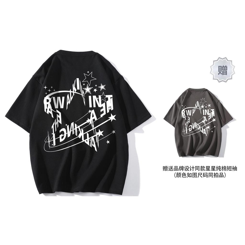 Airwalk T-Shirts Unisex Crew Neck Thin 007-LJ001-LJ002