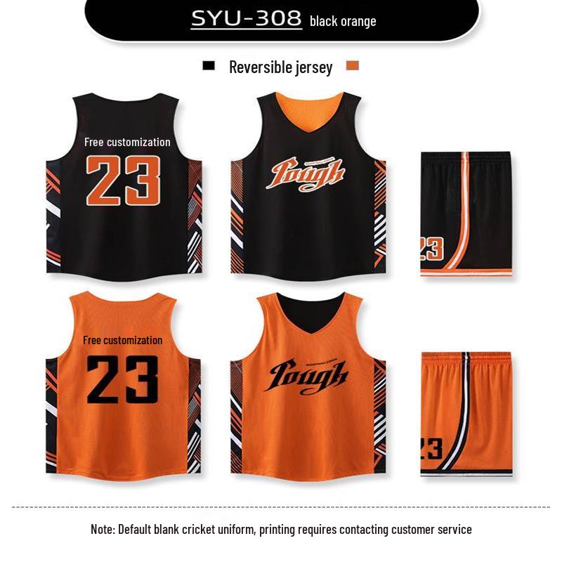 

Мужской двухсторонний баскетбольный комплект - Летняя спортивная тренировочная и соревновательная форма L