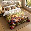Bear Panda Theme Personalized 3Pcs Bedding Set Custom Text & Name 1 Sheet 2 Pillowcases Household Bedding 1pc