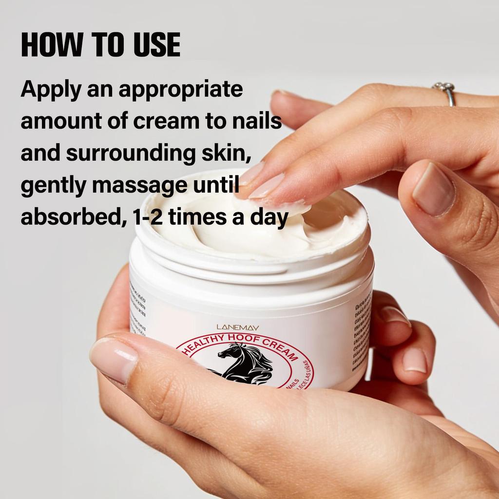 Healthy Hoof Cream-Conditions And Strengthens Nails And Cuticles-Healthy Care For Skin And Nails, Prevent Breakage