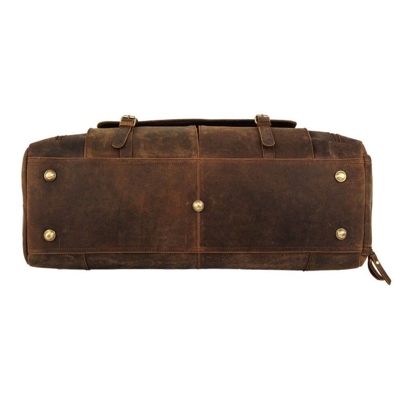 Genți de voiaj din piele lucrate manual pentru bărbați și femei Sală sportivă de weekend de noapte