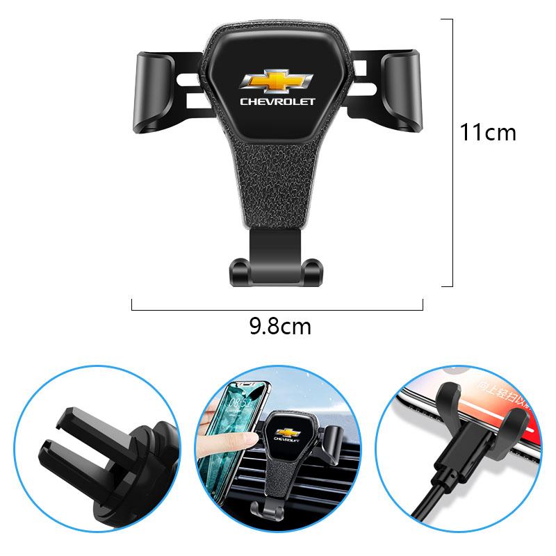 Gravity Car Phone Holder Air Vent Clip CellPhone Stand Support For Chevrolet Cruze Lanos Onix Captiva Aveo Matiz Epica Optra ss