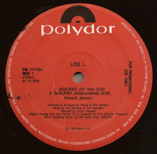 

12inch Record LOÏS LANE - Qualified 8591171 Polydor 1993 US Dance & Electronica Used
