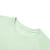 Li-Ning Comfortable Versatile Simple Solid Color Round Neck Short Sleeve T-Shirt Women Tops Sheep-Fat-Green ATSV044-4