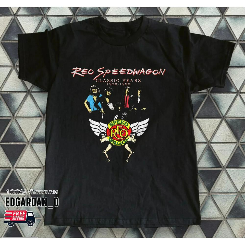 

Reo Speedwagon The Classic Years 1978–1990 TShirt Unisex T-Shirt L
