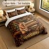 Adventure Journey Theme Personalized 3Pcs Bedding Set Custom Text & Name 1 Sheet 2 Pillowcases Household Bedding 1pc