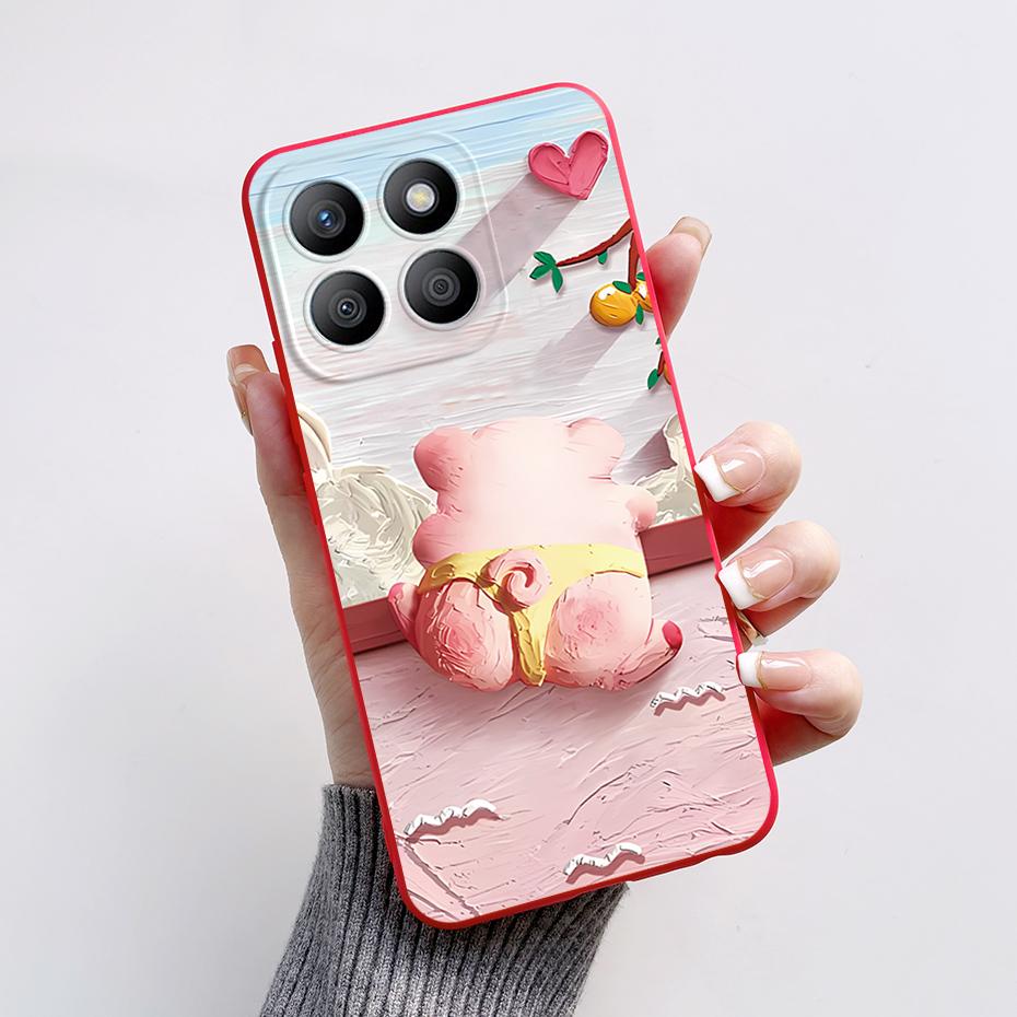 For Huawei Honor X8b 6.7" Case Cute Rabbit Panda Soft Silicone Cover For Honor X8B X 8b LLY-LX1 LLY-LX2 LLY-LX3 Phone Case Funda