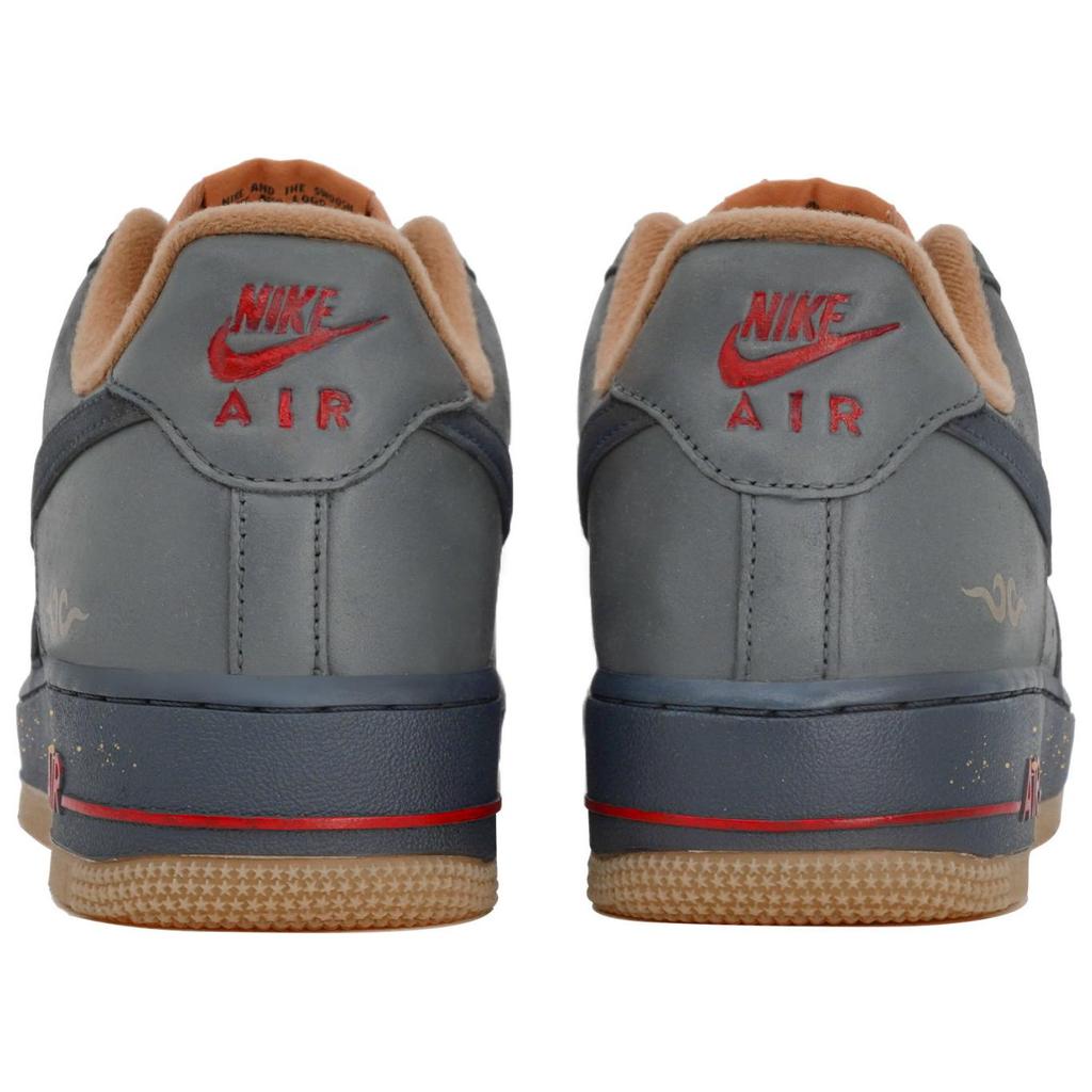 Nike Air Force 1 Low 07 LV8 'Wheat/Flax' Multiflower, Skywalker, Shopping Bag Low top Skateboard Shoes Unisex Gray CJ9179-200(Team113-S-BOX)
