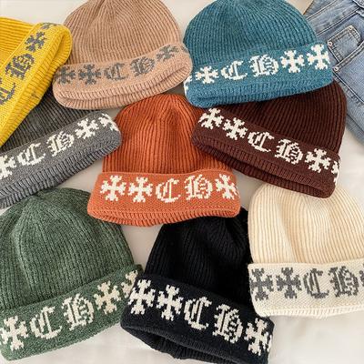 Korean Knitted Hat for Women In Winter Warmth and Thickened Face-protecting Small Ear Protecting Wool Hat Fashionable Trendy and Cold Hat