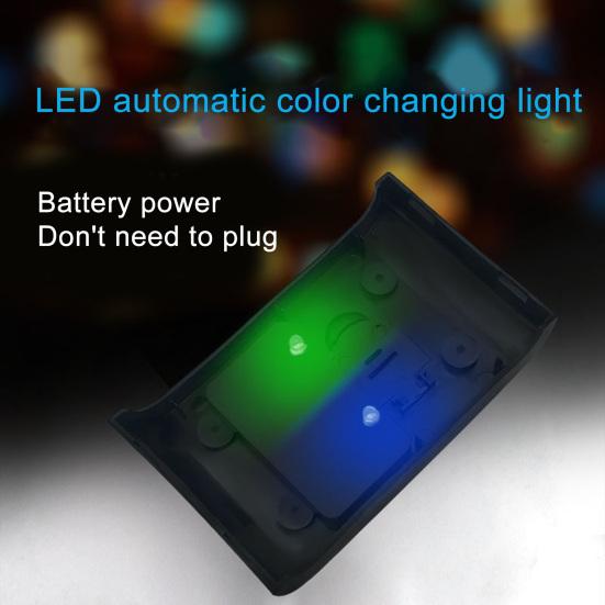 Energisparande Akvarium Stilfull Återanvändbar Clamshell Matningsfönster Fiskterrarium Hushåll