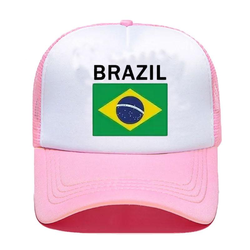 Brazil Trucker Caps Men Brazil Hat Baseball Cap Cool Summer Unisex Mesh Net Caps  Snapback Cap  Cap For Women