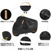 (2024 Newest Model) Motorcycle Cover, Moped Cover, 300D Motorcycle Cover, Scooter Cover, Tear Resistant,