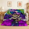 Cartton Y-Yu Gi O-Oh Japan Anime Game 3D Flannel Blanket Soft Throw Blanket Art For Home Decor Bedroom Bed Sofa Picnic Fans Gift