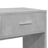 Makeup Table with Mirror Concrete Grey 80 x 39 x 80 cm