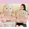 Adorable Plush Rabbit Doll With Cute Flower Dress Perfect For Girls Birthday Gifts