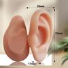 Ziyue Silicone Ear Model, Artificial Dummy Ears for Ear Acupuncture and Sutures, Art Accessories, Set of 1 (Left and Right), Skin Tone