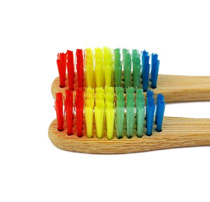 Triangle Shape Bamboo Toothbrush