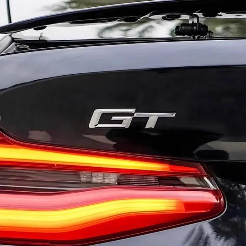 FD23-3D Car Tail Trunk Letter car sticker 630i 640i 630d GT Black Silver Emblem Sticker For BMW 6 Series GT E63 E64 F06 F12 F12 G32