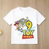 Toy Story Number 29 Tshirt Kawaii Birthday Tee Shirts Anime Figure Woody Buzz Lightyear Clothes Kid Girl Boy Short Sleeve Tops