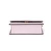 Tory Burch Fleming Two-Way Design Logo Embossed Lambskin Crossbody Shoulder Bag Small Women Bags Purple 164800-500