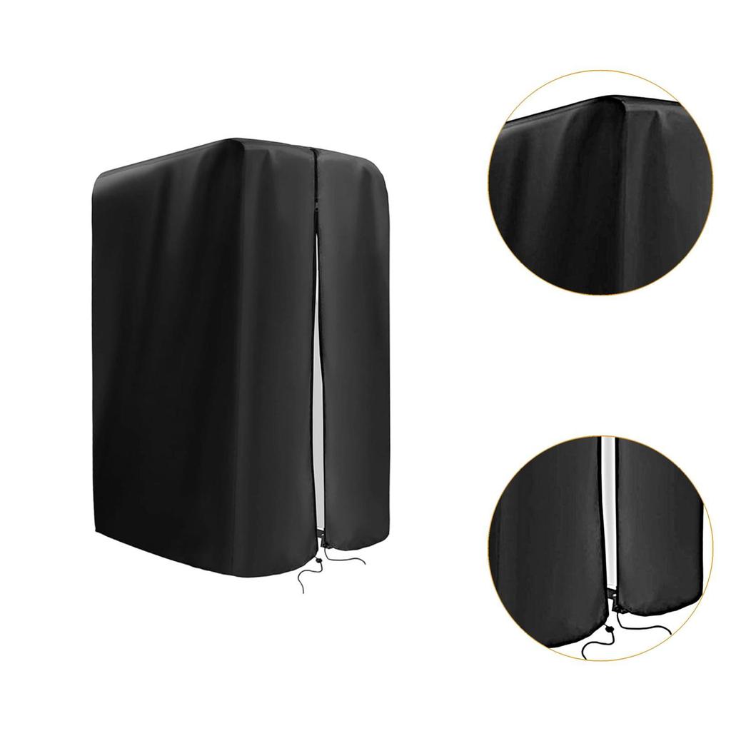 Squat Rack Cover with Drawstring Bottom 102×107×224cm Dustproof Pull up Bar Cover