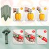 Pepper Corer Chili Seed Remover Jalapeno Peppers Cucumber Tomato Deseeder Twist Seed Bell Core Separator Cutter Kitchen Tool