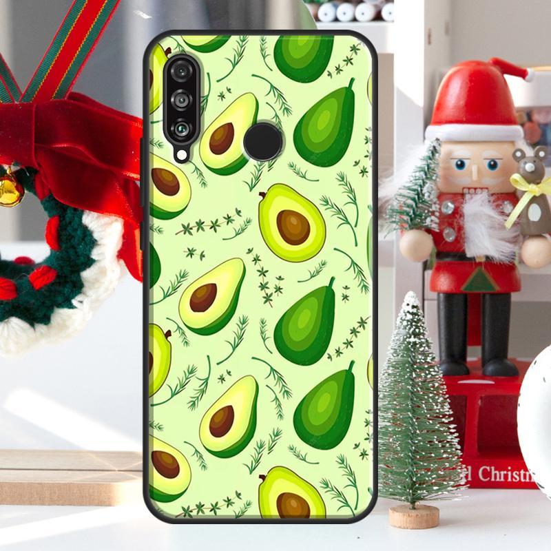Avocado Pattern For Huawei Nova 5T 9 10 SE 7i 8i 11i 12i Y73 Y72 Y61 Y91 Y60 Y70 Y90 P20 P40 P30 Lite Case
