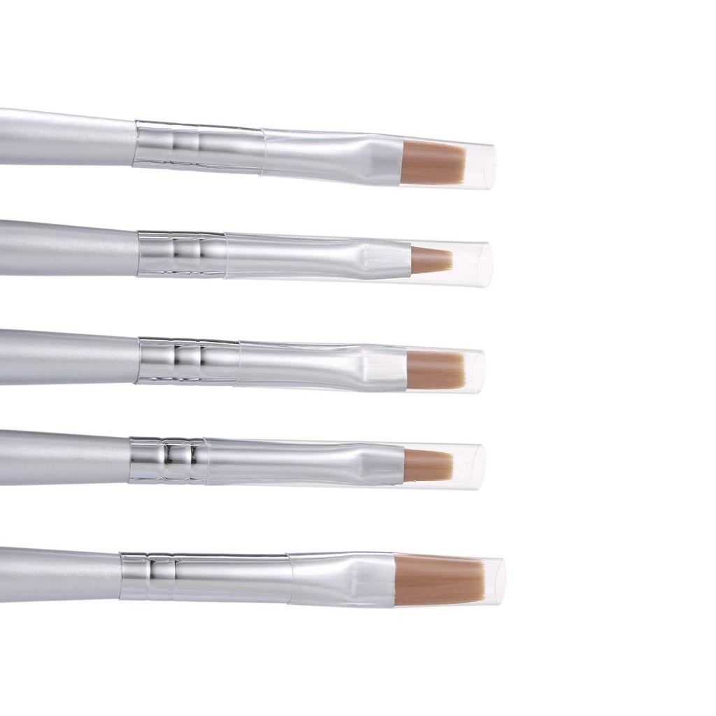 Buy HBKS Acrylic Nail Brush Kit 5pcs Nail Builder Brushes Nail Art Tips