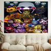 1pc Cartoon Five Nights at Freddys Tapestry, Living Room, Bedroom, Office, Party Decor, Ideal Festive Gift