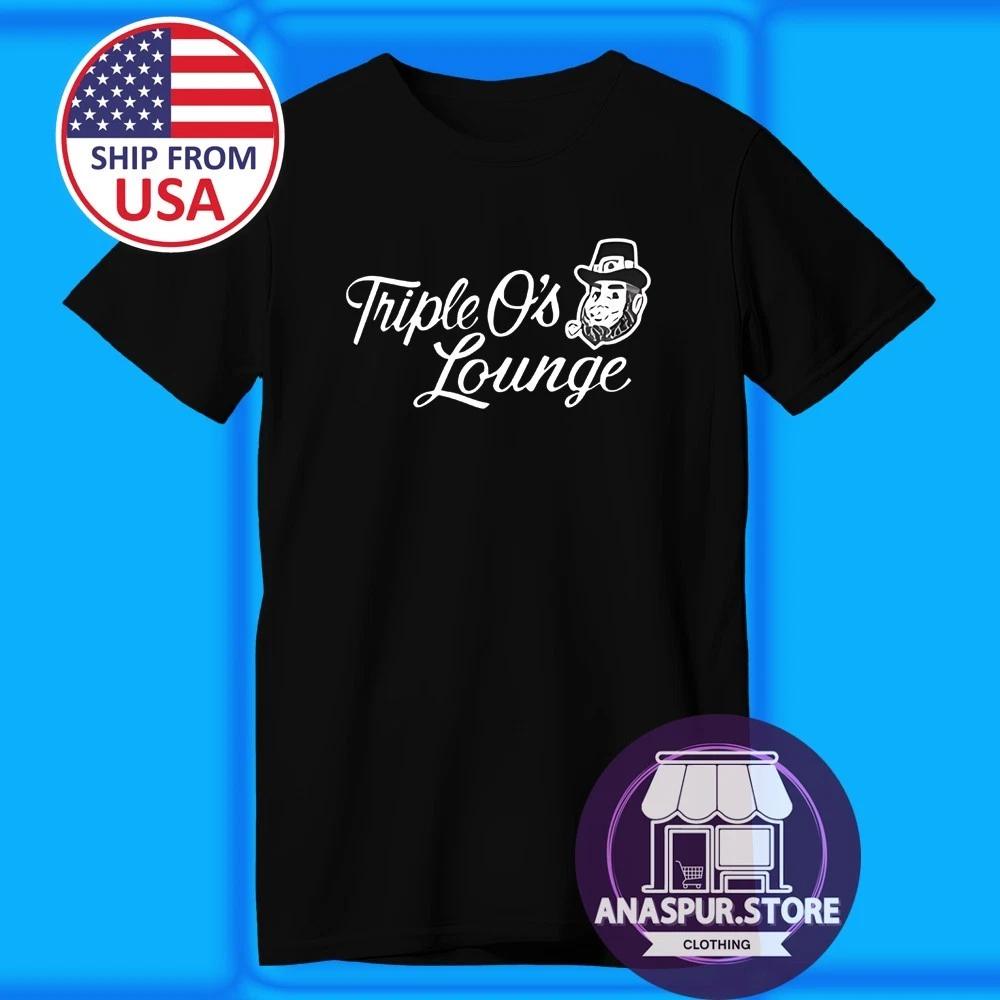 Triple O s Lounge Boston Men s Black Size S-5XL S