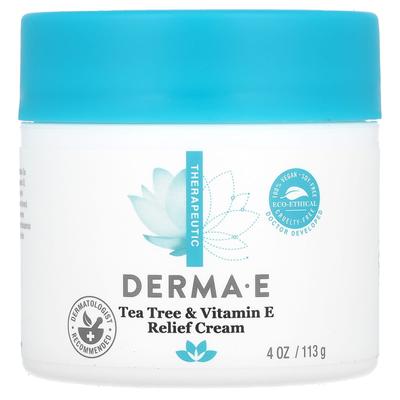 Tea Tree & Vitamin E Relief Cream, 113g (4oz)