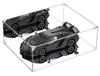 COOLTAKU Figure UV Pedestal Back Magnetic Magnet Front Collection More Assembled Acrylic Display Stain Cleaning Cloth Included 35 X Depth 25 X Height