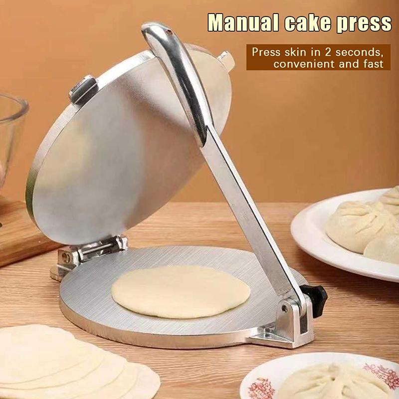 16/20Cm Diy Tortilla Press Maker Aluminium Alloy Manual Corn Tortillas Dough Pressing Tools Kitchen Bakeware Cooking Accessories