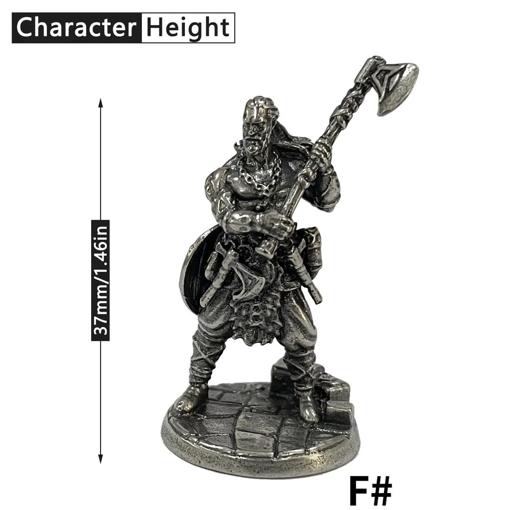 War Chess Table Game Car Ornaments Decorations Crafts Copper Undead Skeleton Soldiers Dolls Army Legion Model Figurine Miniature