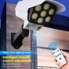 Outdoor Motion Sensor Solar Lights Fake Security Camera Solar Wall Lamp Garden Lamp 3 Lighting
