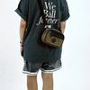 New Jordan Polyester Shoulder Bag, Crossbody Bag Regular Men's Brown JD2433040AD-002