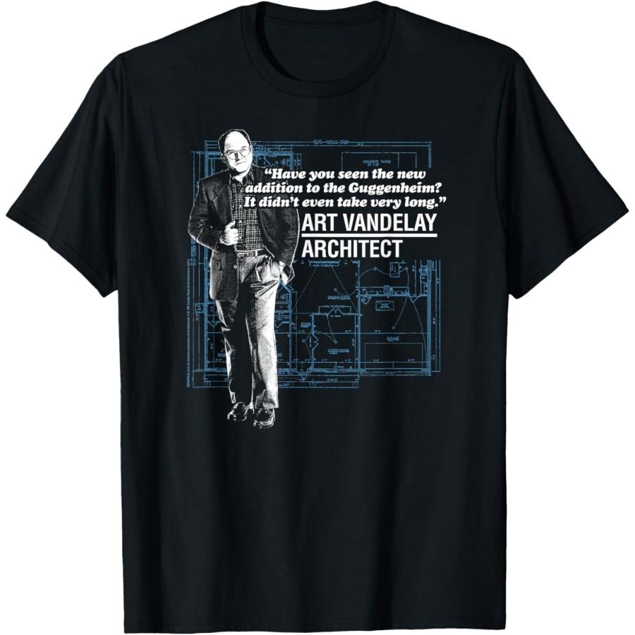 Футболка Seinfeld Арт Ванделей Архитектор S