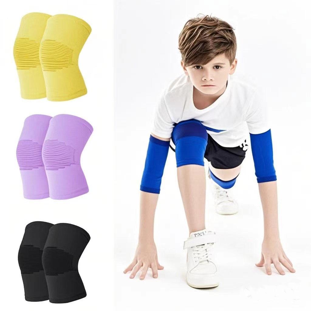 1PC Kids Knee Guards Breathable Lightweight for Outdoor Sports Playground Basketball Football Protective Gear with Flexible Fit