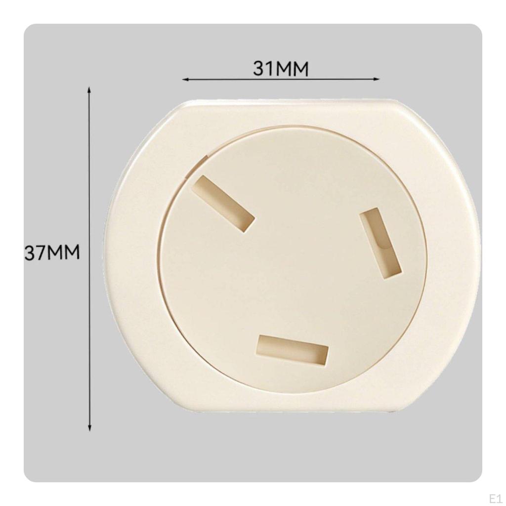 AntiCurrent Barrier Socket Cover Fireproof Electrical Waterproof Rotating Outlet Cap