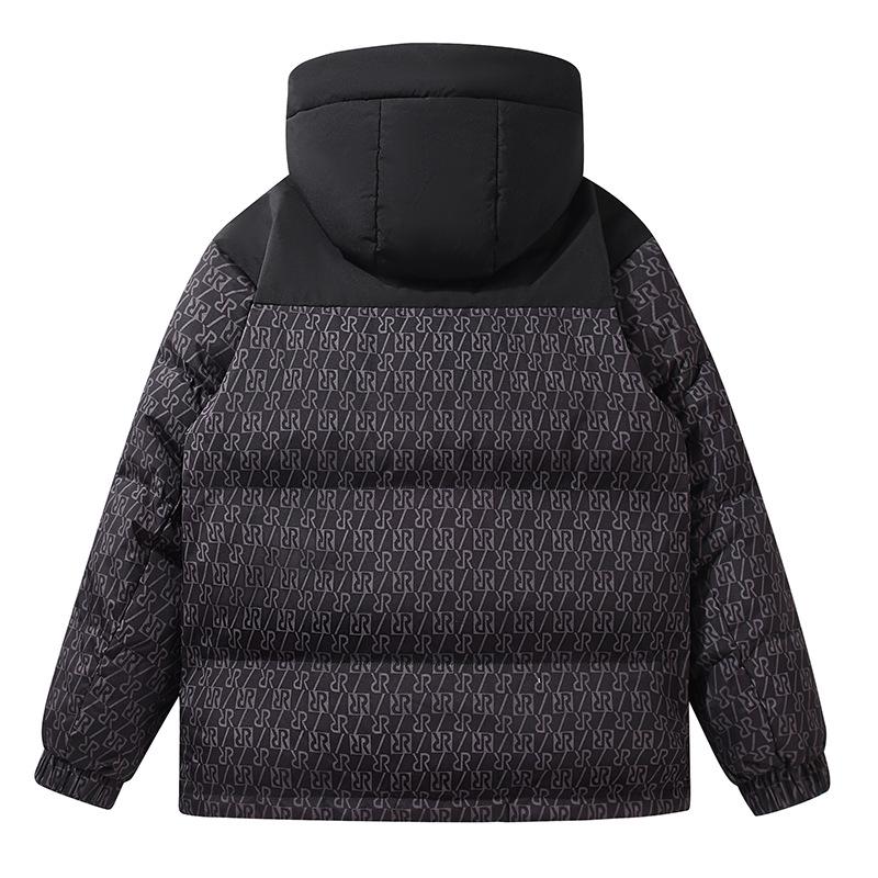 Couple Style Short Winter Down Jacket - Thick, Cold-Resistant, Hooded, 90% White Duck Down