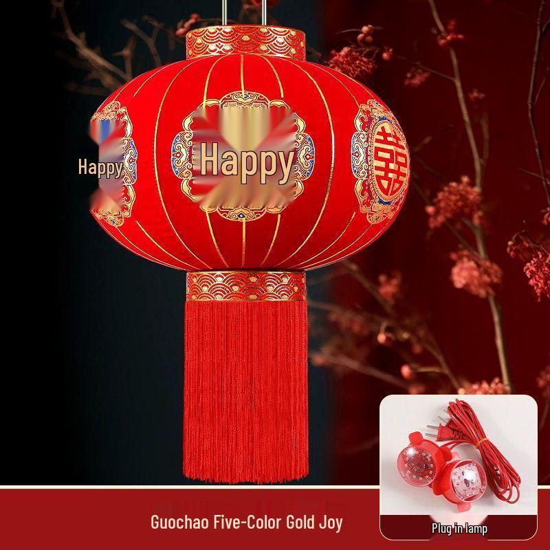 Red Xi Wedding Lanterns for Outdoor Front Door and Balcony Decoration