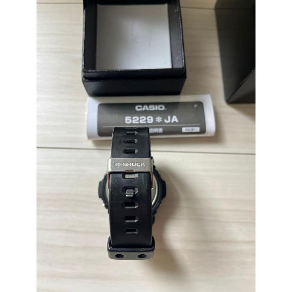 Used CASIO G-SHOCK 5229 Black