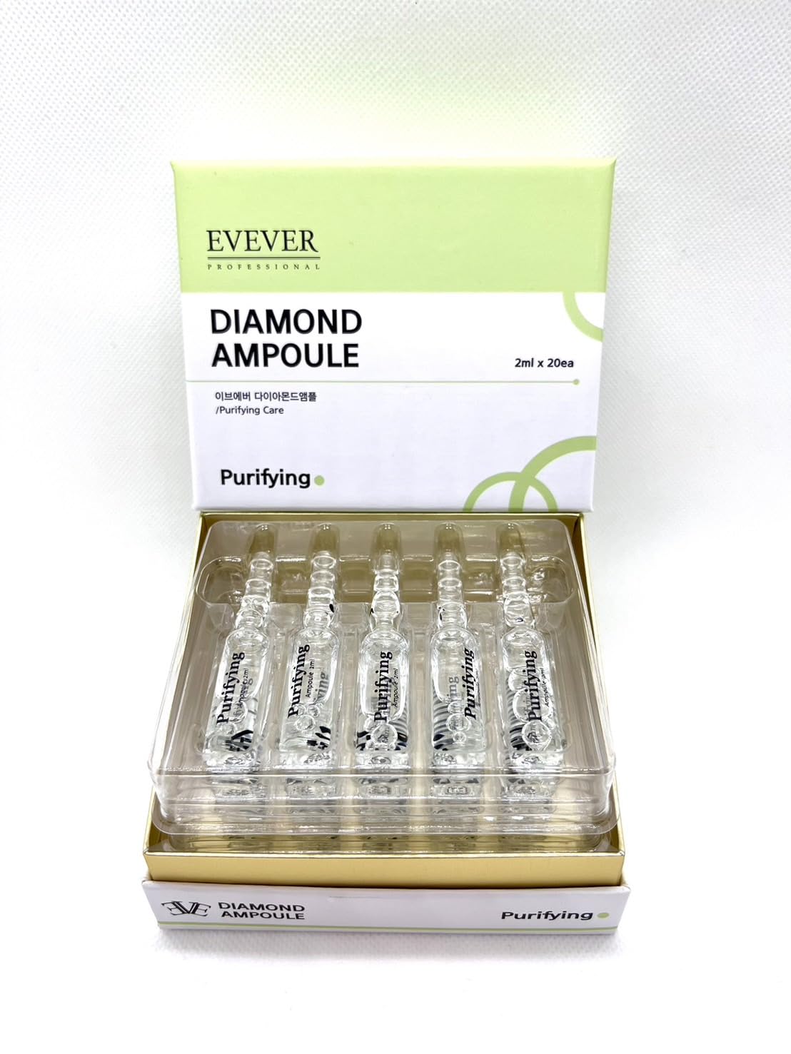 

Для кожи EVER Diamond Ampoule PURIFYING проблемы! (20 штук)